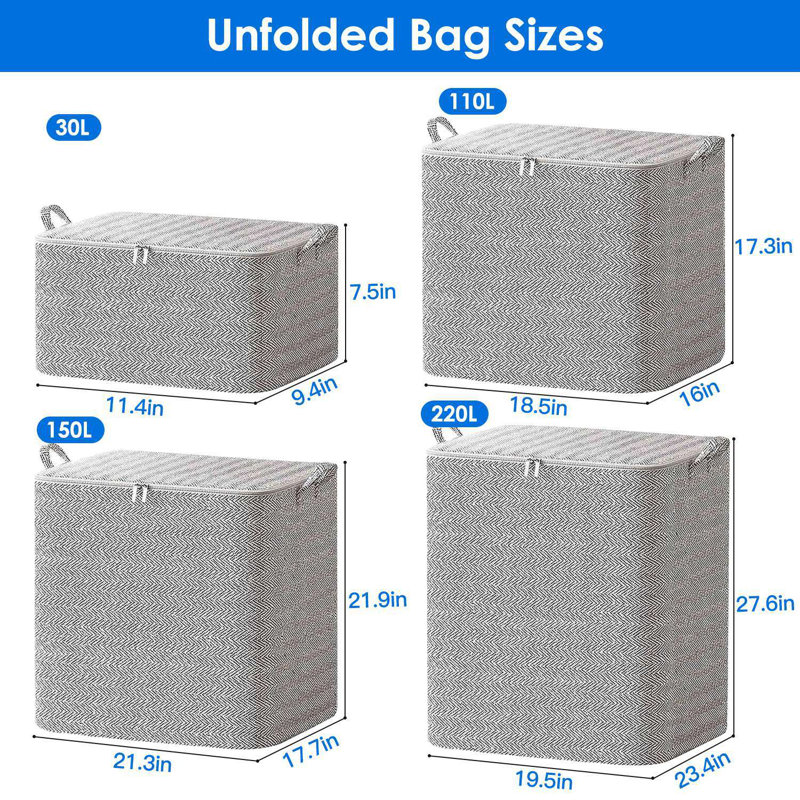 Rebrilliant Fabric Decorative Bin