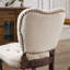 Chaise de salle à manger rembourrée French Vintage-1618503160