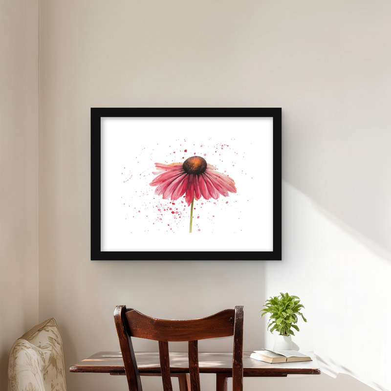 Imprimé matelassé à motif floral rose pour décoration intérieure, H 20 po x l 16 po