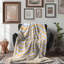 Mauve pastel - couverture en sherpa de qualité supérieure 1 pièce-99455434
