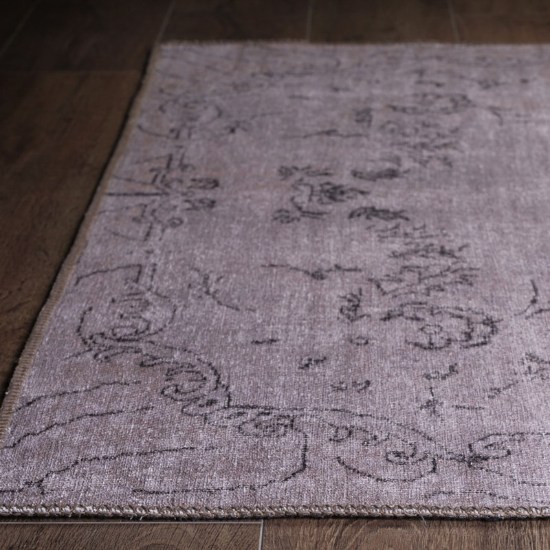 Luxurious Machine Washable Carpet, 100% Polyester, 7.5 x 10.8 Feet | Pile Height: 0.2 Inches, 1850 g/m² | Recycled Poly Cotton Underside, Easy Care, Perfect for Living Room & Bedroom, Soft & Durable Design