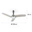128cm Ceiling Fan with Light Kit-62758029