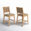 Cheresse Upholstered Counter Stool with Solid Wood Frame