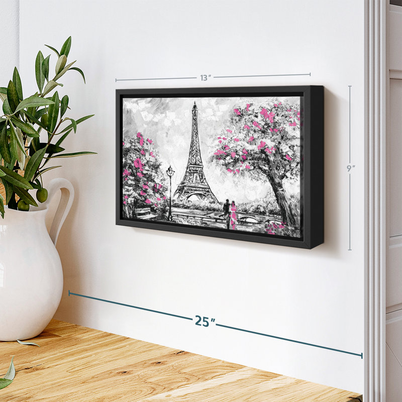 Places "Tour Eiffel, impression sur toile", H 9 po x l 13 po