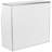 Bukowski 4' Folding Portable Event Bar with Top and Middle Shelves-25021604
