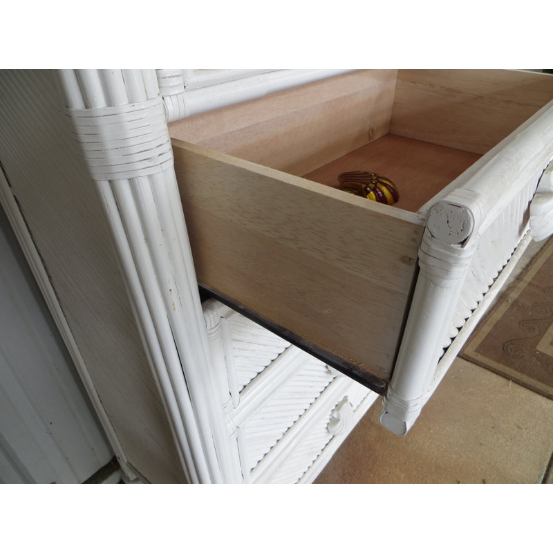Commode décorative 3 tiroirs Sturminster, Blanc