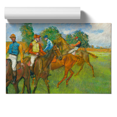 Before the Race by Edgar Degas - Frameless Print