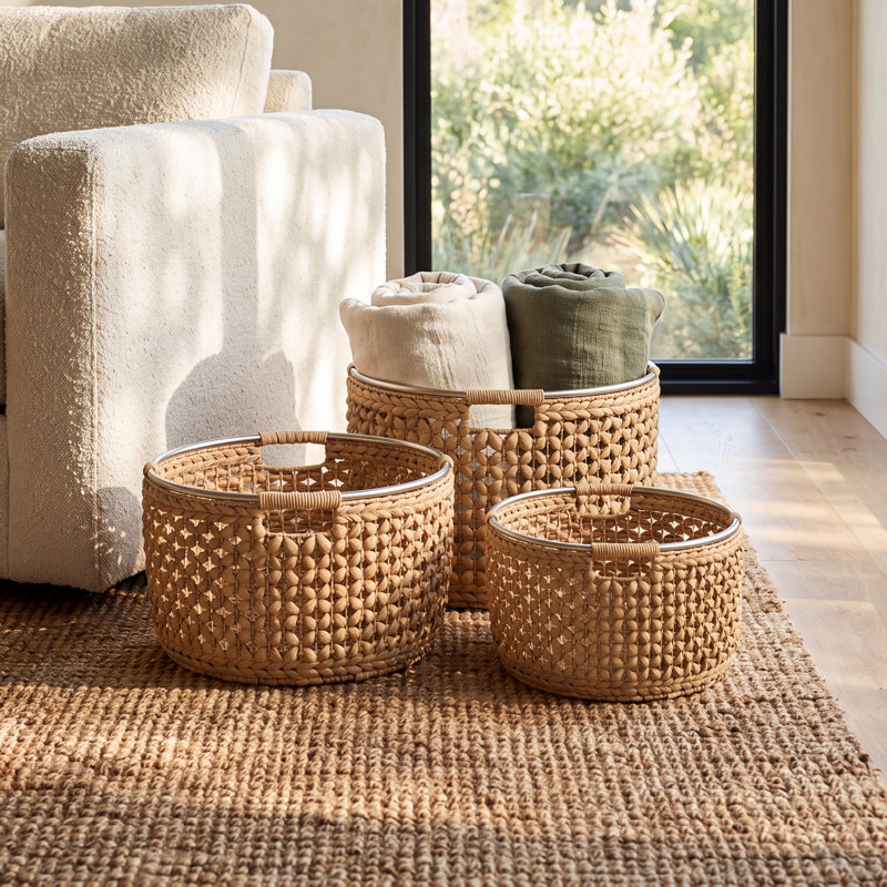 Joss & Main Seagrass Decorative Basket