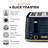 Tower Empire 4-Slice Toaster with Defrost/Stop, Removable Crumb Tray, 1600W, Brass Accents-53881769