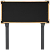 New Yorker 2-Line Lawn Address Sign