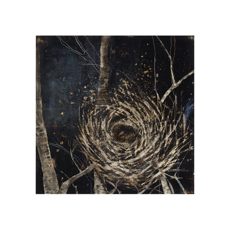 «Nest III» par Sarah Atkinson - impression, Extérieur, H 30 po x l 30 po x P 1,5 po