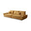 Coussin modulaire caramel 100% polyester-936583733-936566223