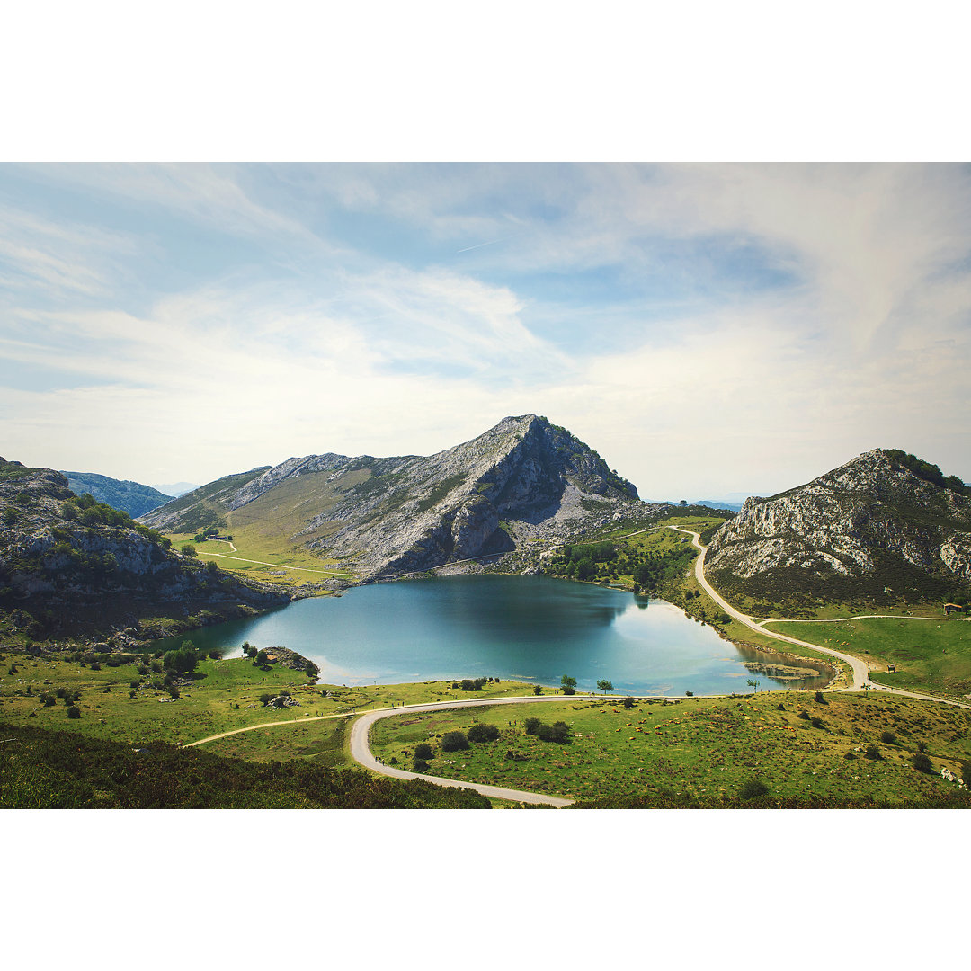Lakes Picos De Europa, Asturias - Wrapped Canvas Print