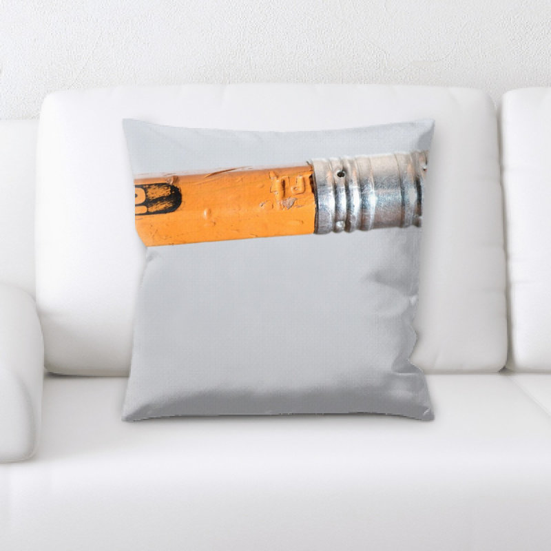 Microsuede Reversible Throw Pillow