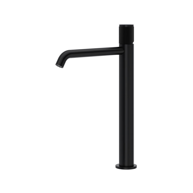 Amahle Single Handle Tall Lavatory Faucet, Matte Black