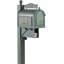 Premium Locking Post Mounted Mailbox-616038532