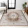 Rosalia Cottage Medallion Brown/Gray Rug