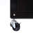Steel Large AV Cart Adjustable Height Cart with Locking Cabinet