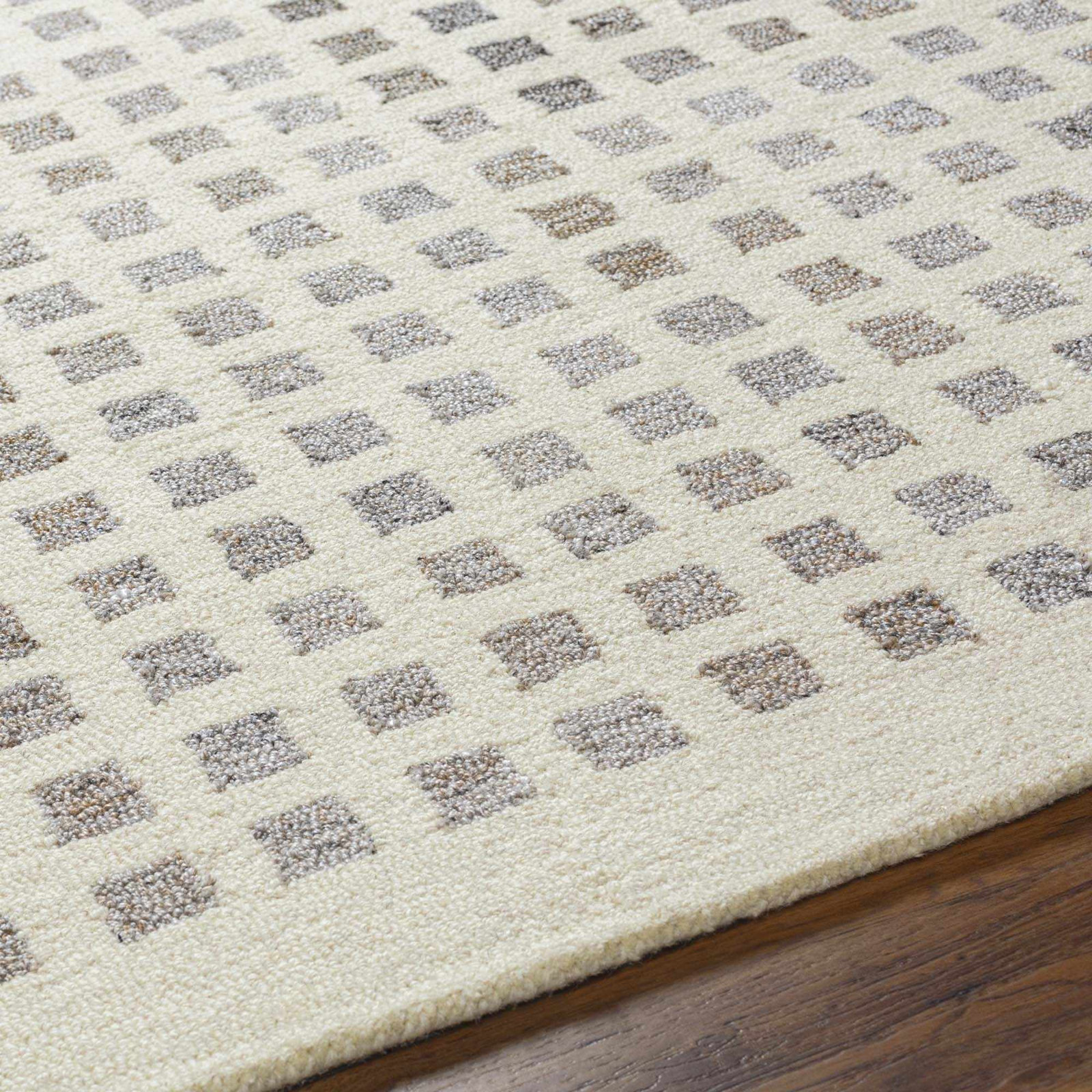 Sigrid Hand-Tufted Geometric Rug, Runner 2'6" x 8'