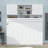 Queen Size Wall Murphy Bed Boasting Spacious Storage And Diamond Patterns