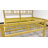 Solid Wood and Metal Iron Modern Bamboo Bed Frame with Headboard – No Box Spring Required Eco-Friendly 10" Low-Profile Design Double Beds for Couples, Families , Perfect for Master Bedrooms & Shared Living Space,Full-322836135