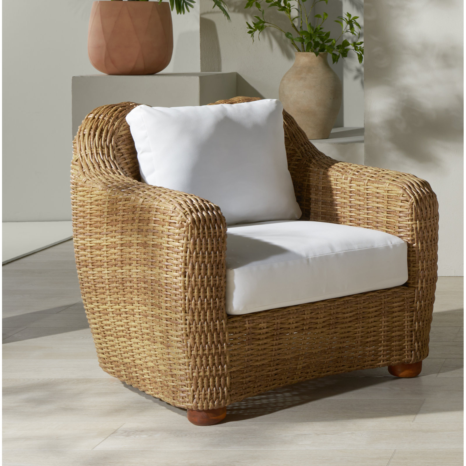 Melbourne Acacia Patio Lounge Chair