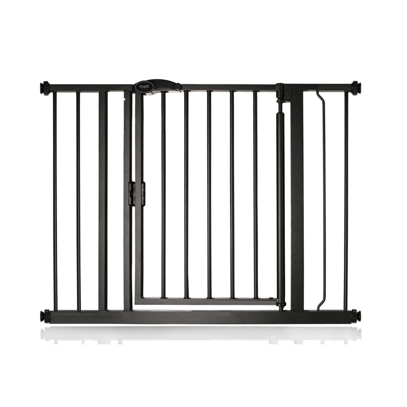 Safety Gate, 96.6cm - 103.6cm, Matt Black