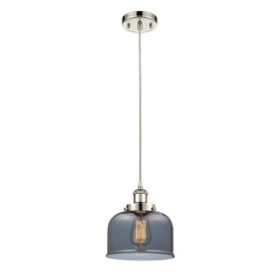 Mini luminaire suspendu à cordon 8 lumières Ballston Urban Bell