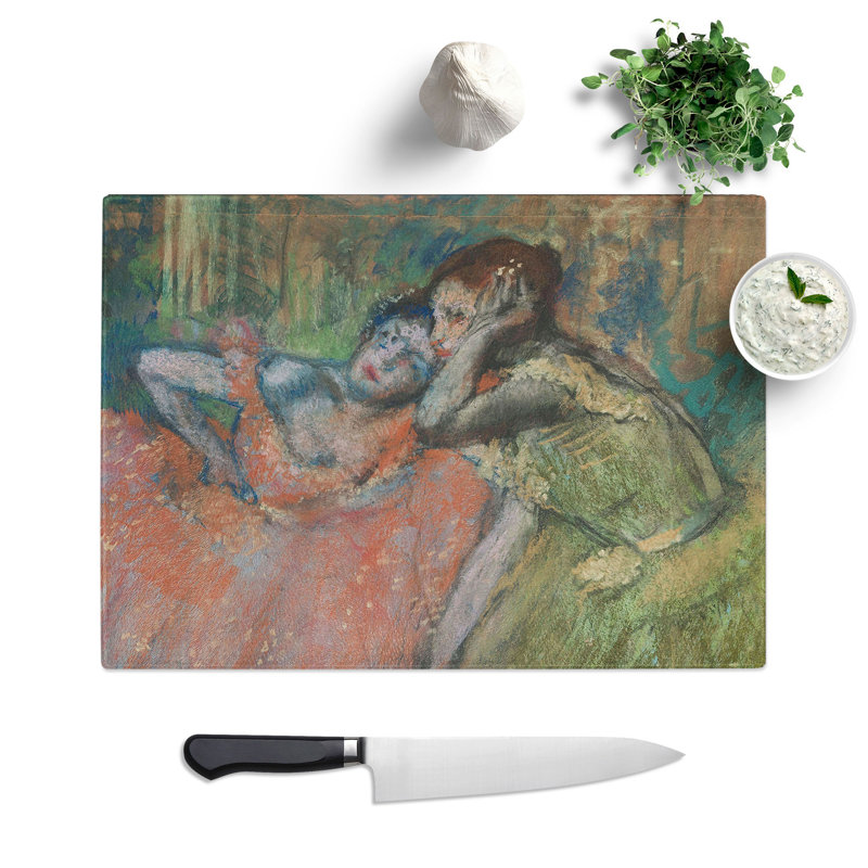 Ballet Ballerina Dancers by Edgar Degas Chopping Board, 0.4cm H x 20cm W x 29cm L