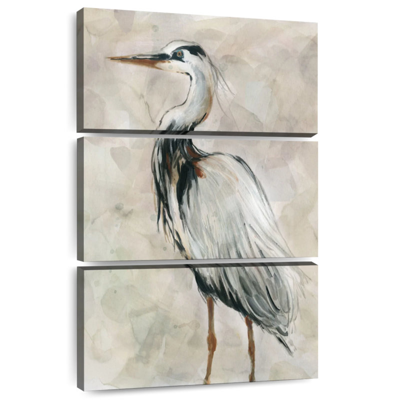 Brampt Crane At Dusk II, 50" H x 32" W