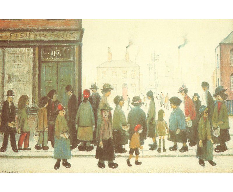 Waiting for the Shops to Open