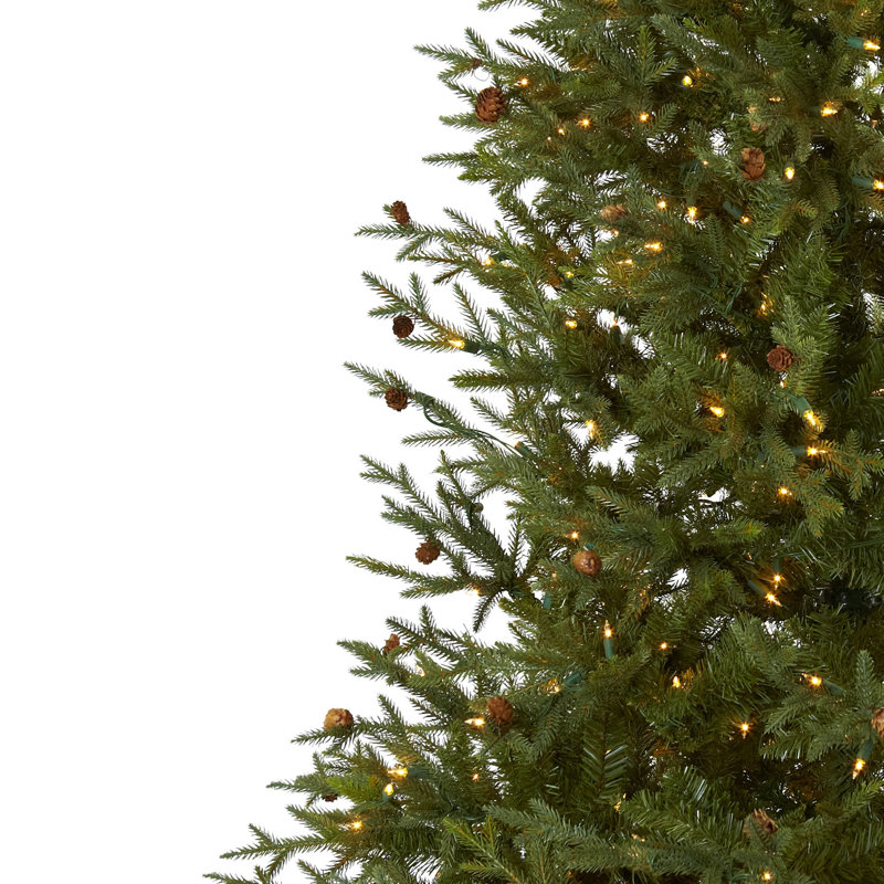Sommer 90' H Lighted Artificial Christmas Tree