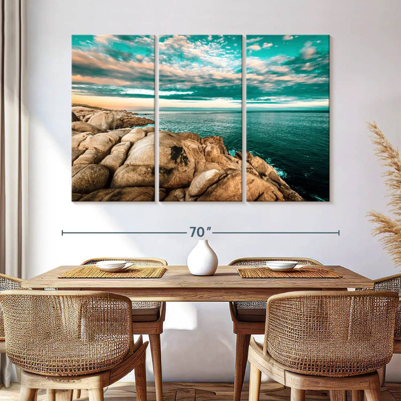 Gillard Dramatic Seascape, 42" H x 65" W