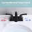 Centerset Faucet 2-handle Bathroom Sink Faucet with Drain Assembly-92300189