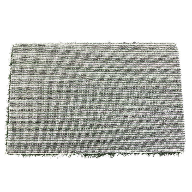 Ensemble de deux grands tapis d'urine pour animaux de compagnie avec gazon artificiel réaliste pour les soins dans divers environnements intérieurs comme les appartements et les patios Facile à utiliser pour former les animaux de compagnie Aucun assemblage Longue durée de vie remplaçable