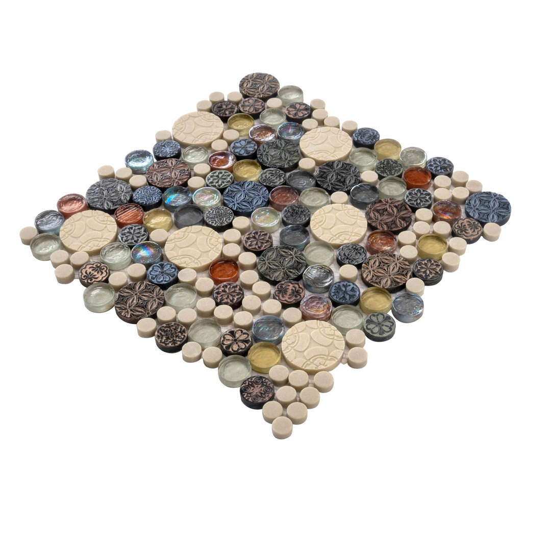 12" x 12" Mosaic Wall & Floor Tile Apollo Tile