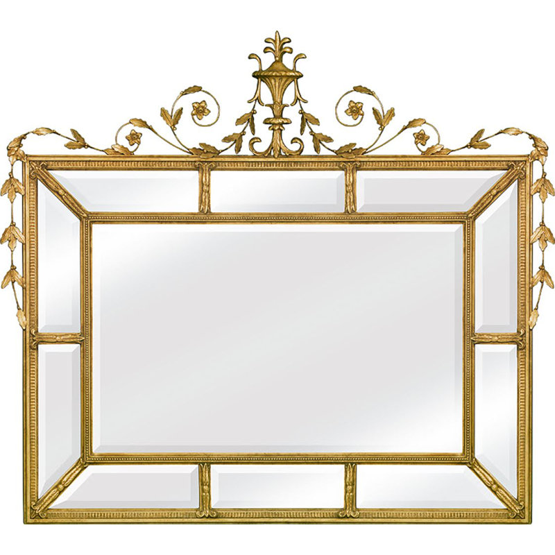Lord Shelburne Wood Flat Wall Mirror