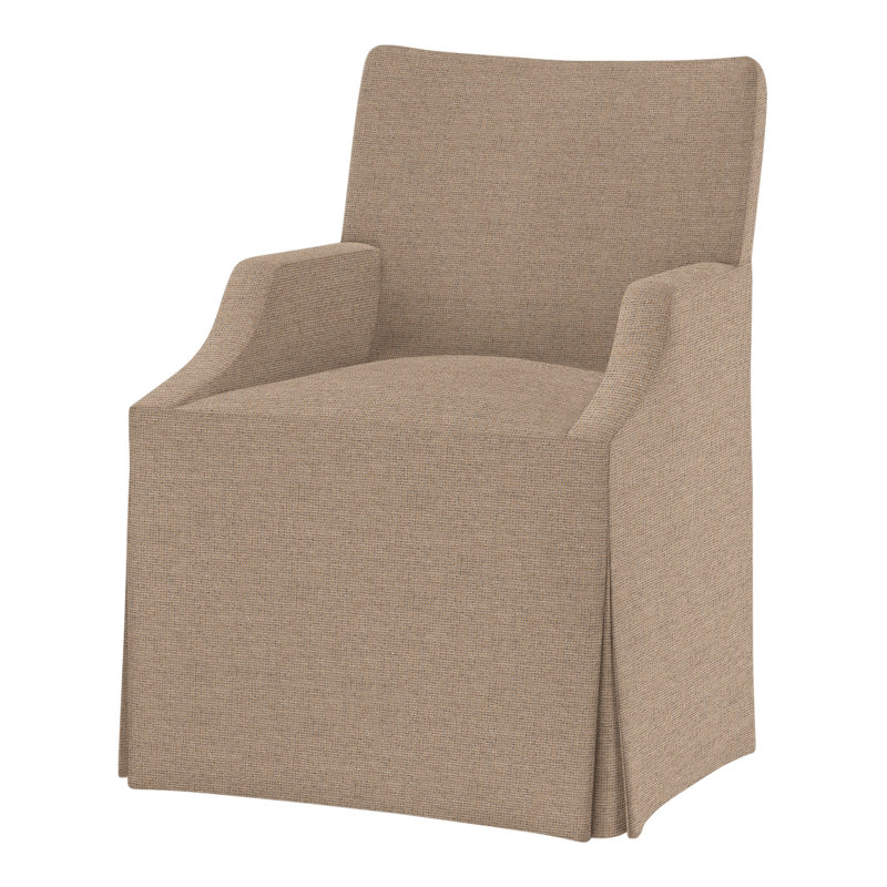 Lia 19'' H Upholstered Maple Armchair, Perigold Play Camel