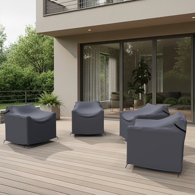Housses de chaise de patio en aluminium Marindo
