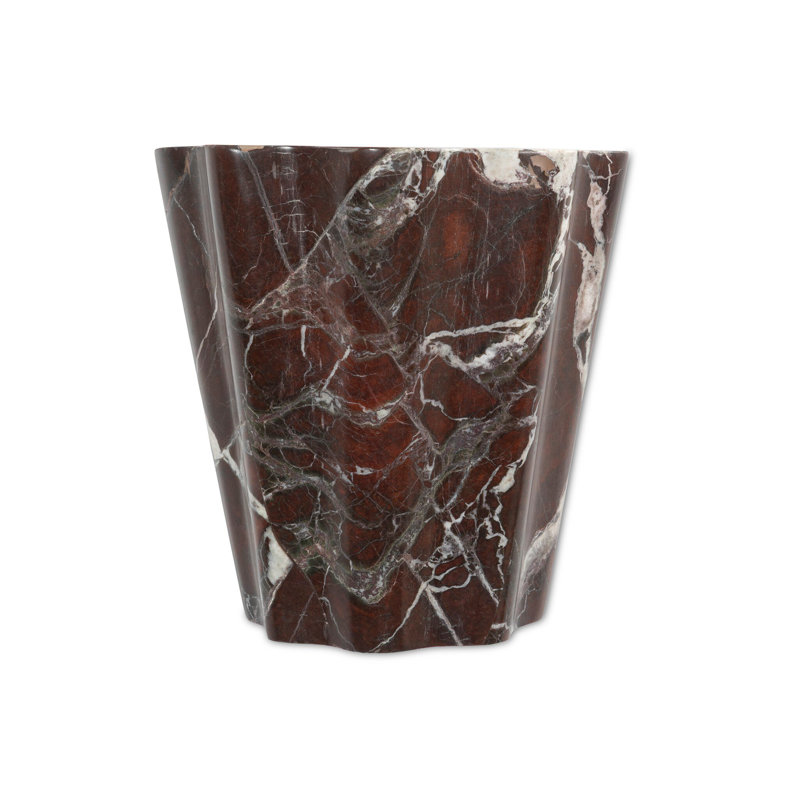 Astra 1 - Light Flush Mounted Sconce, Red Italian Marble