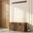 2-Tier Adjustable Shoe Cabinet,Upholstered Shoe Storage Bench With Cabinet-1750463202