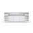 Mera White Lacquer Mirrored Buffet Server