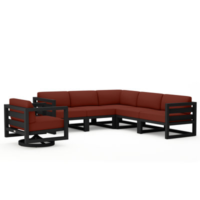 Avion 6 Piece Sectional Set With Swivel
