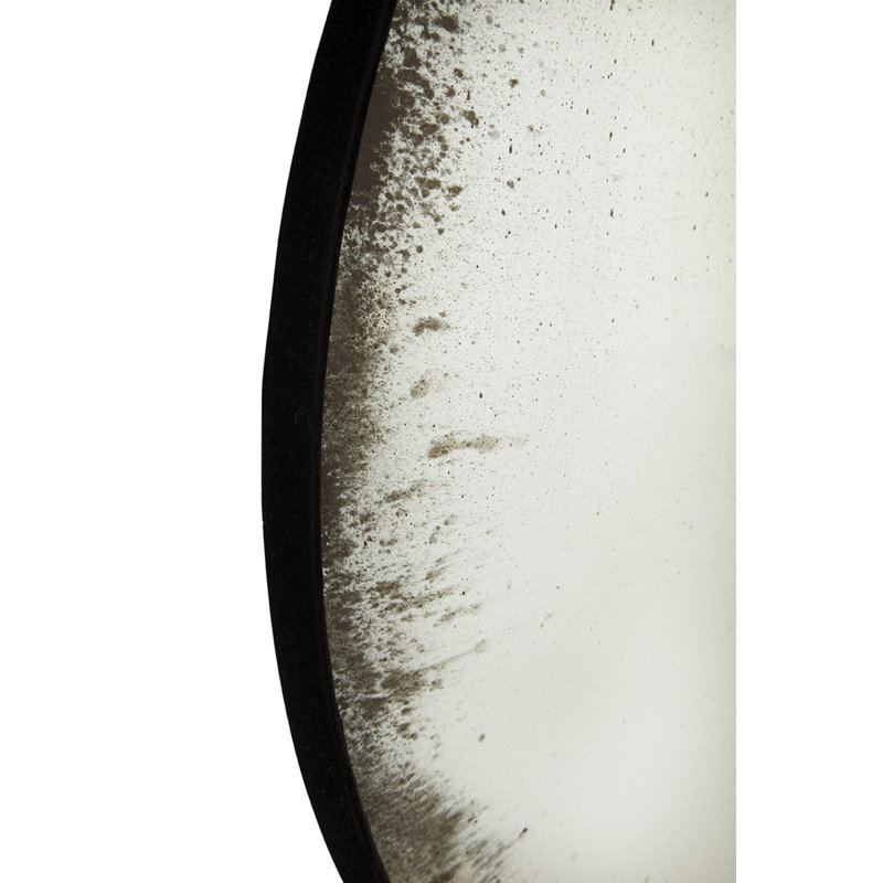 Hines Metal Round Wall Mirror, 24" x 24"