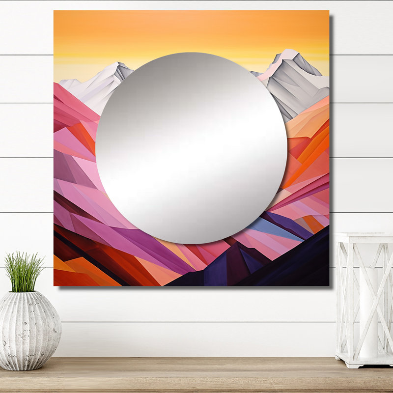 Grand miroir carré Capri, 36 po x 36 po