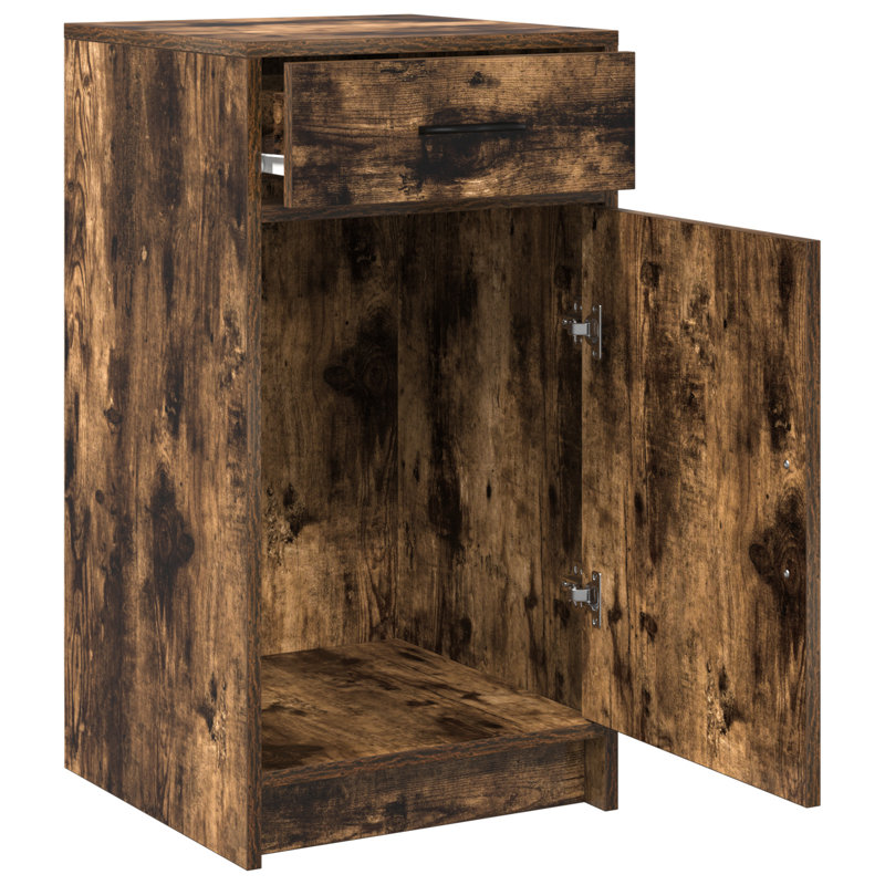 40cm Sideboard, Smoked Oak