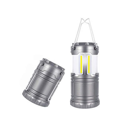 5.1 " Battery Powered Integrated LED Color Changing Camping Lantern