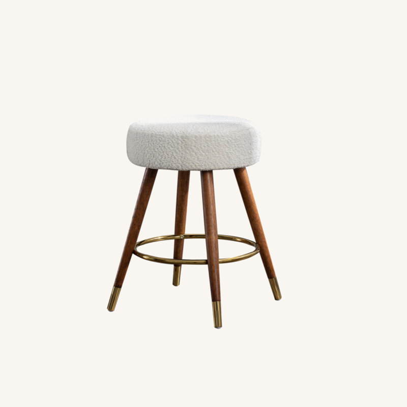 Marleta Wood Accent Stool