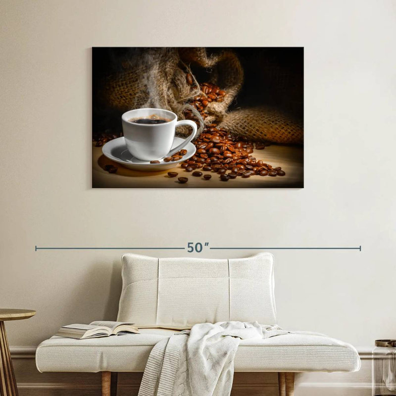 Sur toile, H 39 po x l 26 po x P 1,25 po