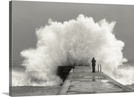 Straub 'Waves' Photographer' by Mikel Lastra Photographic Print The Twillery Co.® 